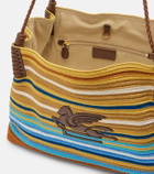 Etro Libra Medium striped tote bag