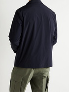 LORO PIANA - Stretch-Shell Bomber Jacket - Blue