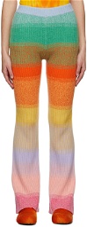 The Elder Statesman Multicolor Morph Stripe Canyon Lounge Pants
