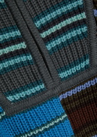 Staud Hampton Striped Cotton-blend Jumper Multicoloured