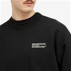 Neighborhood Men's Logo Sweatshirt in Black