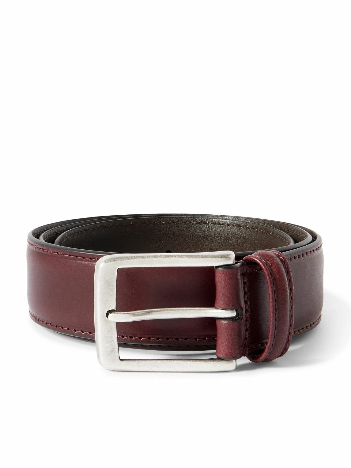 Anderson's - 3.5cm Leather Belt - Brown