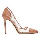 Charlotte Olympia Transparent and Pink Kitty Heels