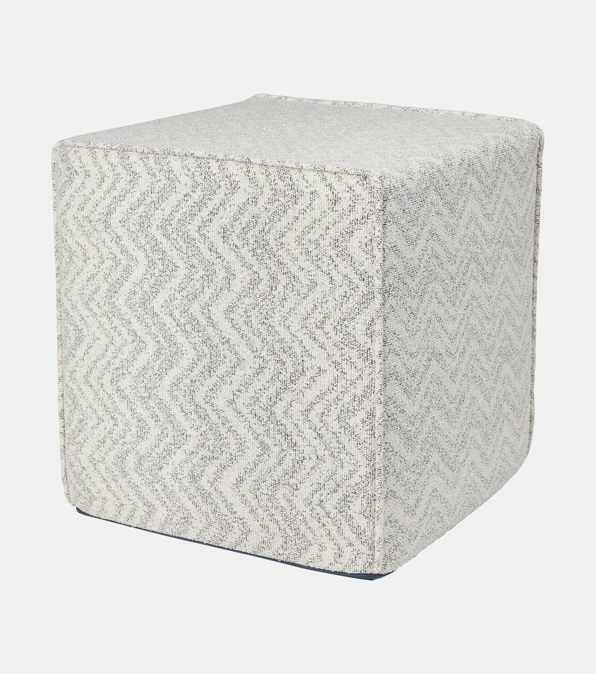 Missoni Columbia zigzag jacquard pouf