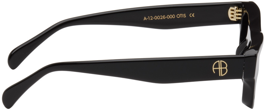 ANINE BING Black Otis Sunglasses