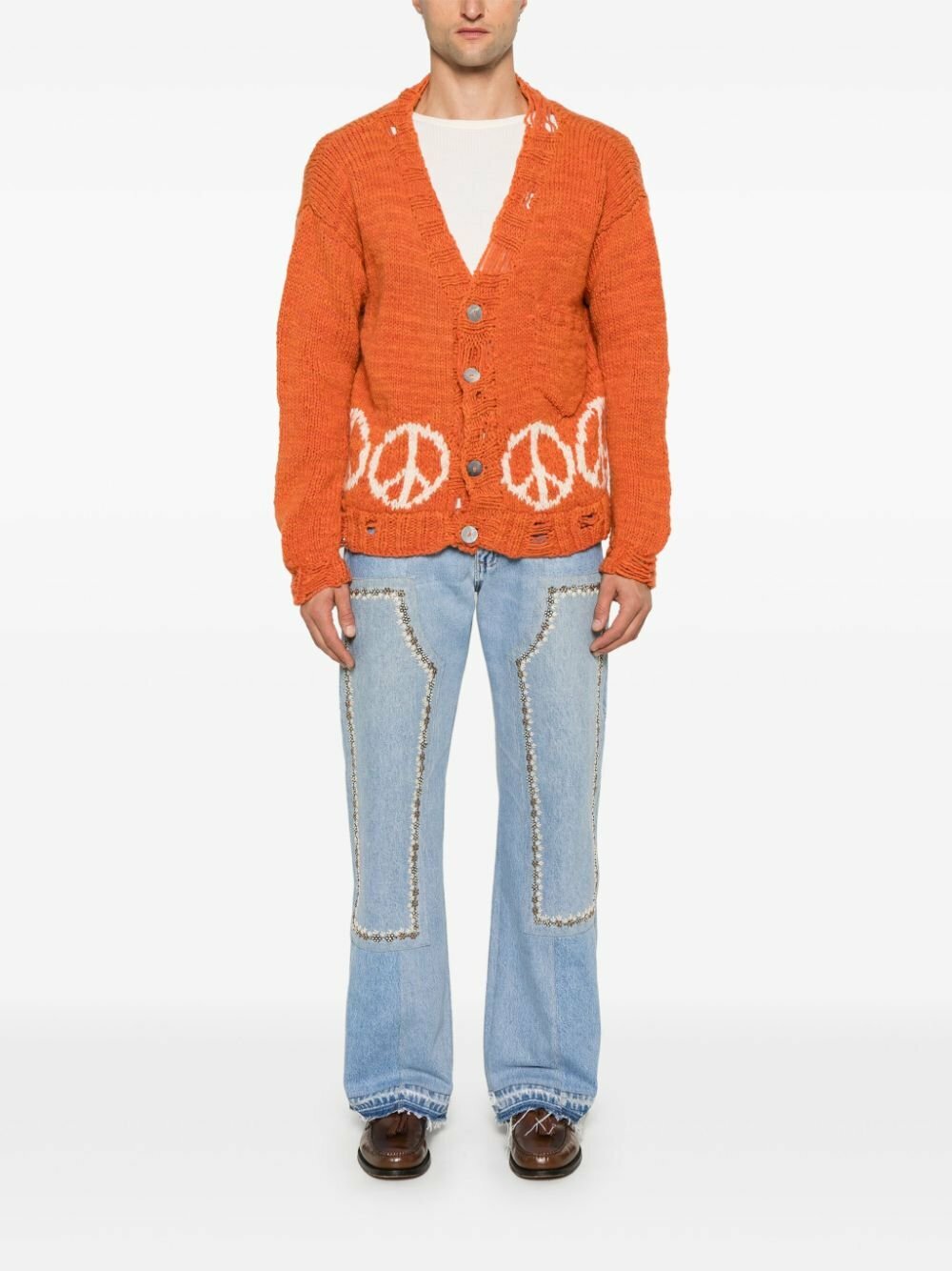 KARTIK RESEARCH ダブルニーデニム 0400021426532?wid=600&hei=800&