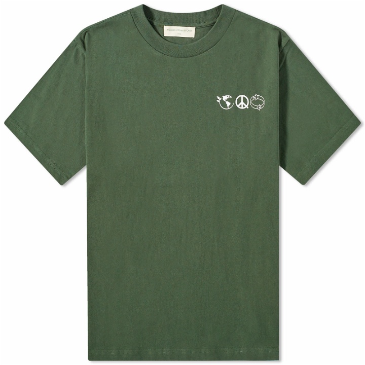 Photo: Museum of Peace and Quiet Men's Slow Living T-Shirt in Forest