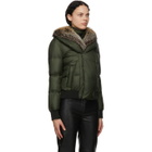 Mr and Mrs Italy Green Down Puffer Jacket