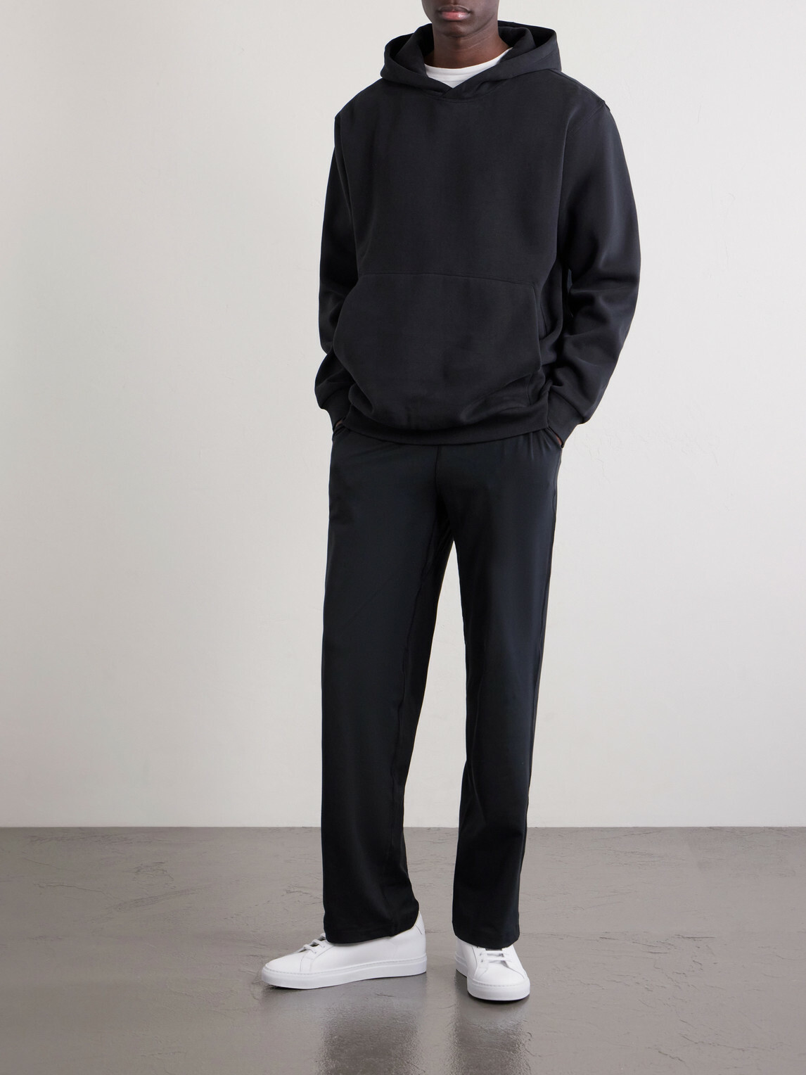Lululemon - Steady State Cotton-Blend Jersey Hoodie - Black