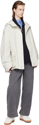Solid Homme Gray Bellows Pocket Jacket