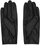 Ernest W. Baker Black Floral Gloves