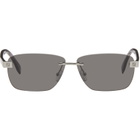 Fendi Silver 'Fendi Sky' Sunglasses
