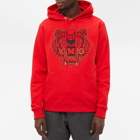 Kenzo Men's CNY Year of The Tiger Popover Hoody in Medium Red