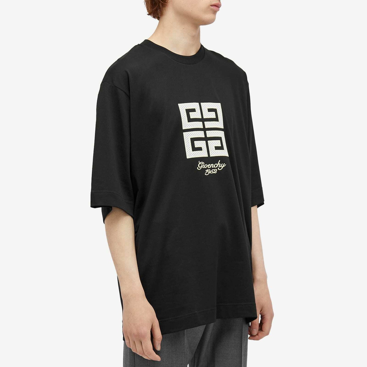 【関税込み】Givenchy ブラック GIVENCHY College Tシャツ GIVENCHY College t-shirt in cotton in - black | Givenchy US