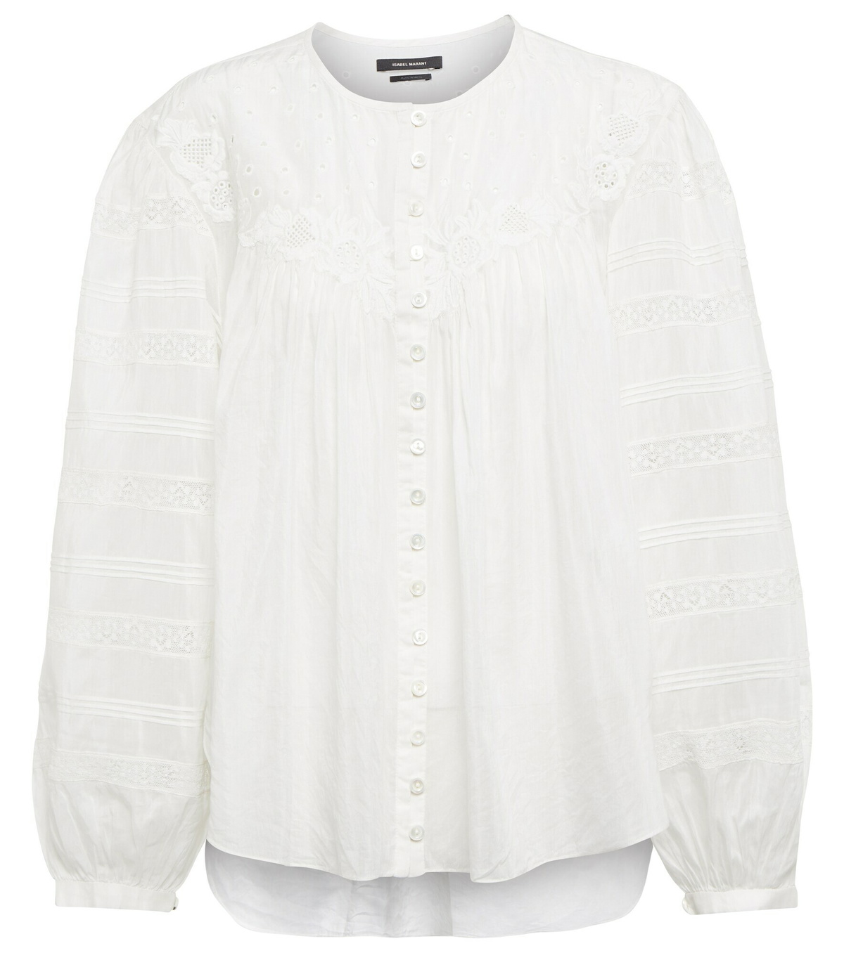 Isabel Marant - Gregoria cotton and silk blouse Isabel Marant