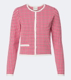 Posse Micah gingham cardigan