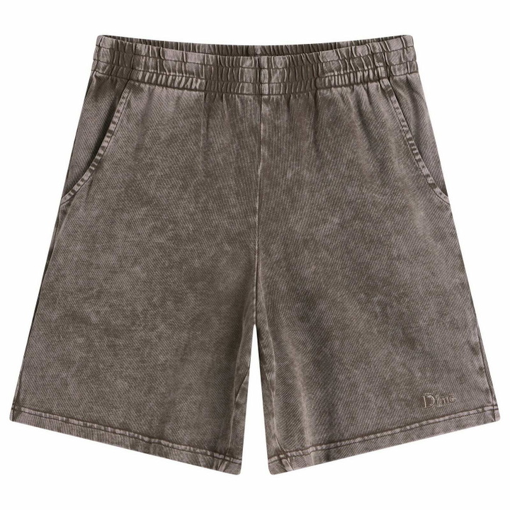 Photo: Dime Women's Classic Jersey Sweatshorts in Brown Washed