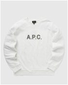 A.P.C. Sweat Timothy White - Mens - Sweatshirts