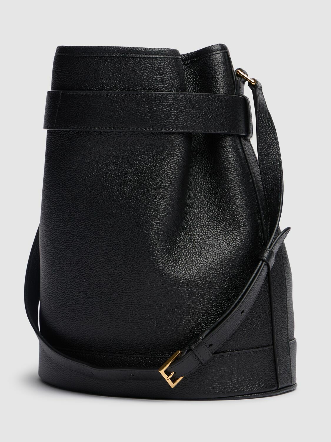 ショルダーバッグ・ポシェット TOM FORD grain leather medium bucket (L1842 LCL095G1N001) TOM FORD Medium Tara Grain Leather Bucket Bag TOM FORD