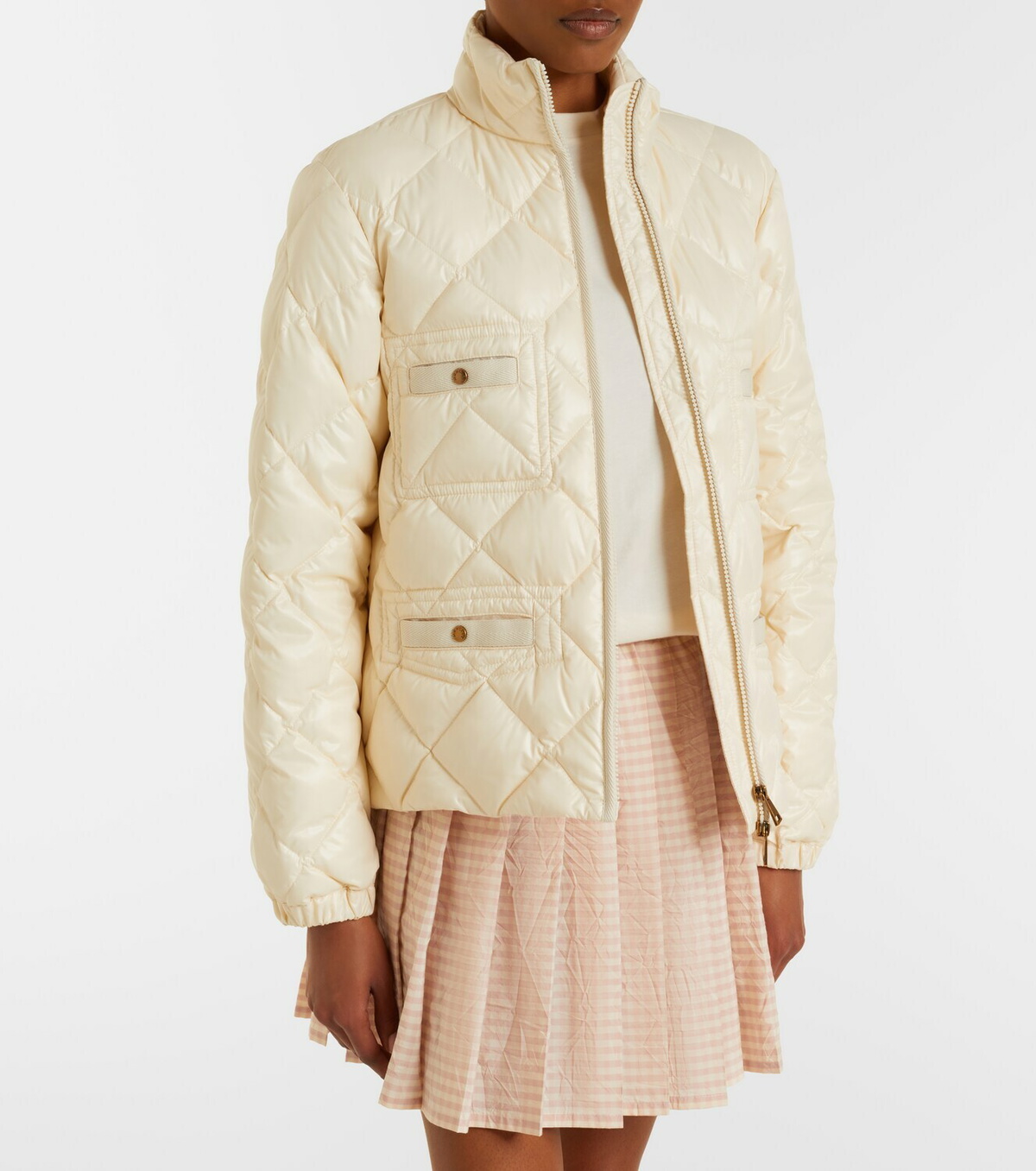 Moncler Lavaret quilted down jacket