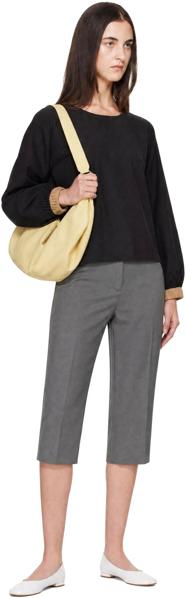 Baserange Black Moy Top