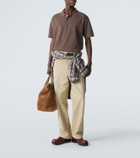 Frame Cotton piqué polo shirt