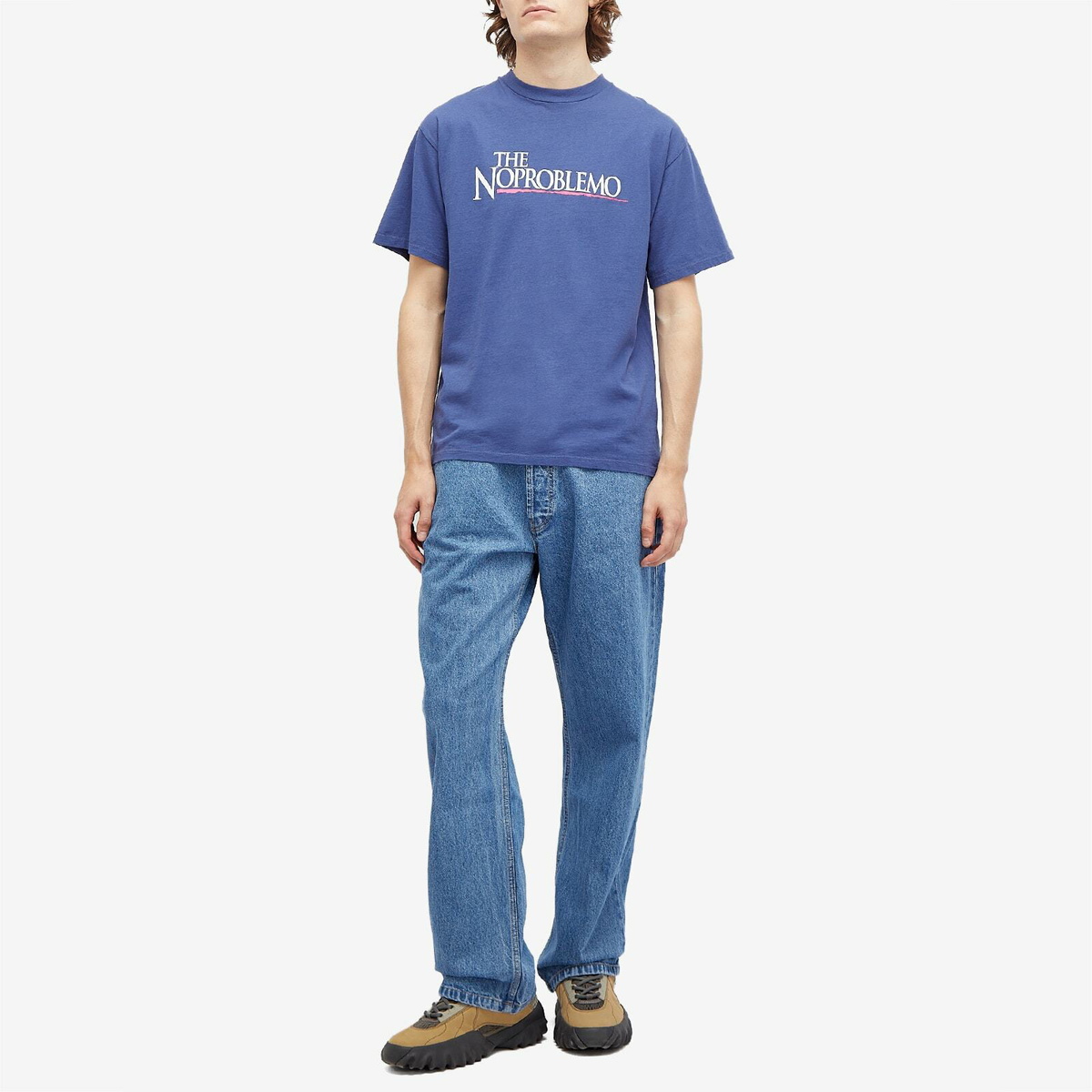 No Problemo Men's Bagi Jeans in Blue