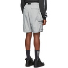 C2H4 Grey Utility Shorts