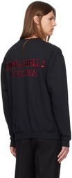 WACKO MARIA Black 'Ghost In The Shell 2 Innocence' Sweatshirt