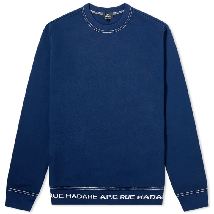 Photo: A.P.C. Austin Madame Crew Sweat