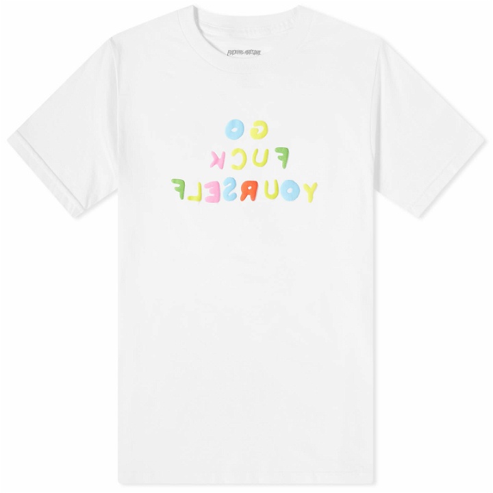 Photo: Fucking Awesome Men's GFY T-Shirt in White