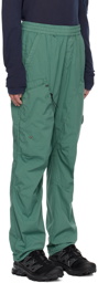 C.P. Company Green Garment-Dyed Cargo Pants