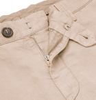 Brunello Cucinelli - Linen and Cotton-Blend Trousers - Sand