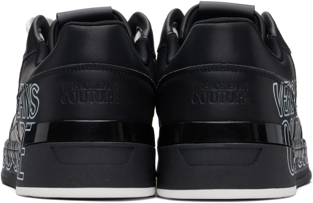 Versace Jeans Couture Black Logo Starlight Sneakers Versace