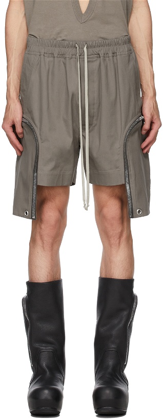 Photo: Rick Owens Taupe Bauhaus Boxer Shorts