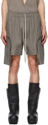 Rick Owens Taupe Bauhaus Boxer Shorts