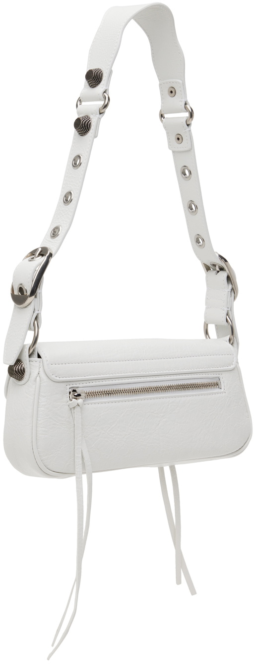 Balenciaga White 'Le Cagole XS Sling' Bag Balenciaga
