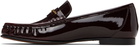 Chloé Burgundy 'Chloé' Loafers