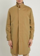 Tods Cotton Trench Coat Beige