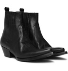 SAINT LAURENT - Lucas Leather Chelsea Boots - Black