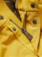 Belstaff - Pathmaster Faux Fur-Trimmed Shell Down Jacket - Yellow