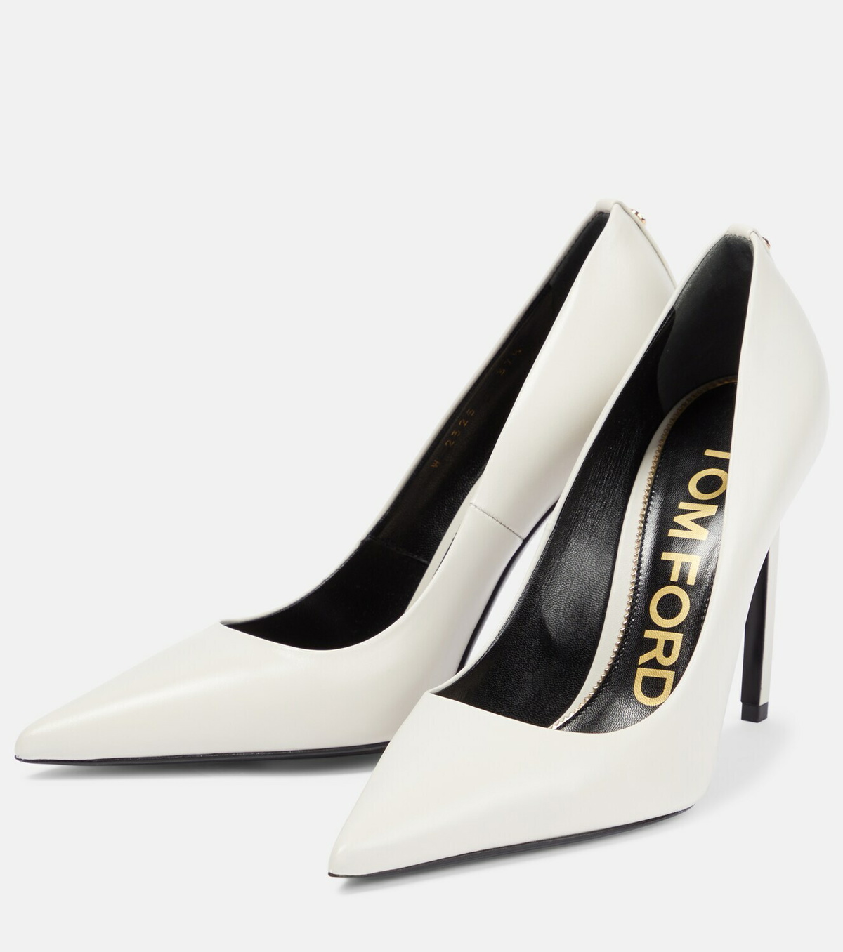 T Screw 105 leather pumps in black - Tom Ford