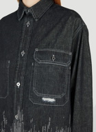 JW Anderson - Studded Workwear Shirt in Grey