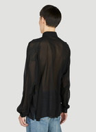 Saint Laurent - Sheer Shirt in Black