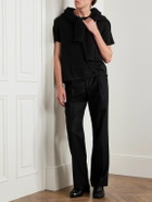 Nili Lotan - Draven Wool T-Shirt - Black