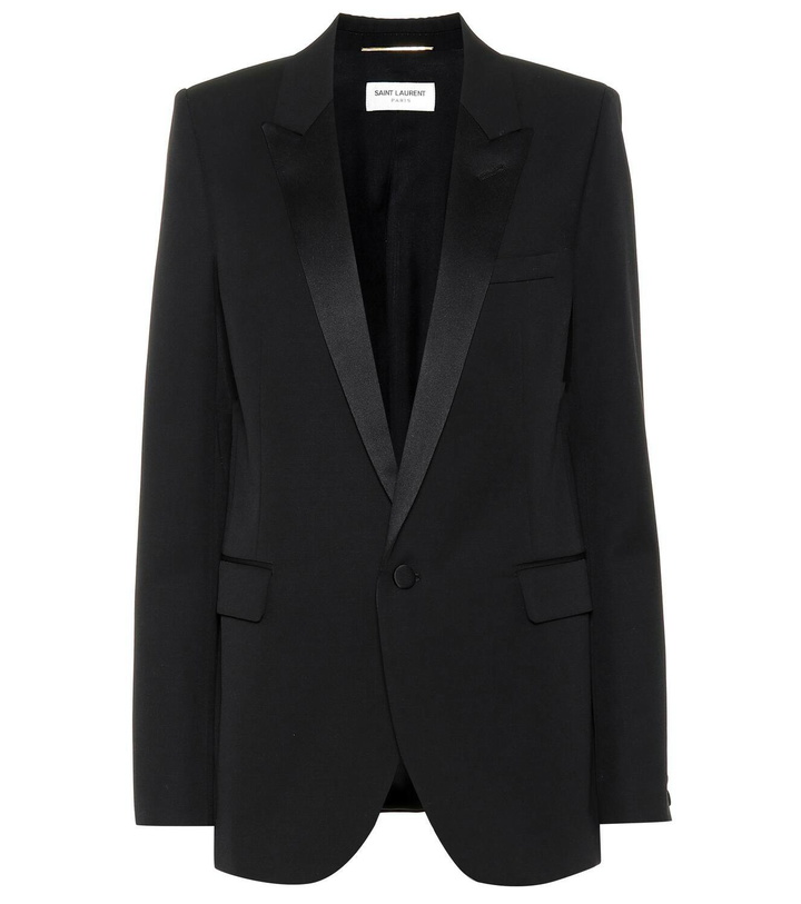 Photo: Saint Laurent Virgin wool blazer