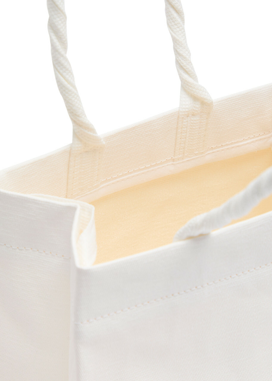 Issey Miyake This Is A Paper Bag Woven Tote - White - One Size