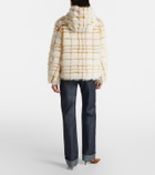 Moncler Pluvier checked jacket