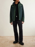 Kjus - Frostline Padded Shell-Trimmed Wool Hooded Down Jacket - Green