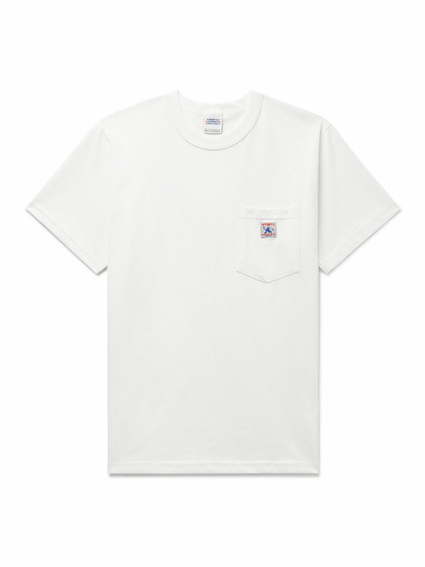 Photo: Randy's Garments - Logo-Appliquéd Cotton-Jersey T-Shirt - White